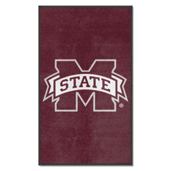 Mississippi State 3X5 High-Traffic Mat with Durable Rubber Backing - Portrait Orientation
