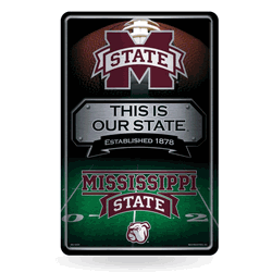 Mississippi State Bulldogs  11" x 17" Home Decor Sign