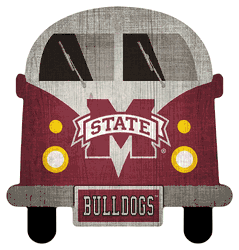 Mississippi State Bulldogs 12" Team Bus Sign