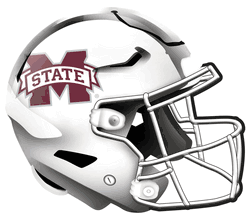 Mississippi State Bulldogs 12in Authentic Helmet Sign