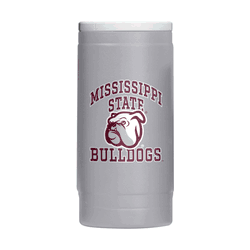 Mississippi State Bulldogs 12oz Athletic Powdercoat SlimCan Coolie