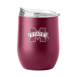 Mississippi State Bulldogs 16oz Flipside Powder Coat Curved Beverage