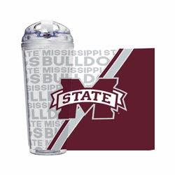 Mississippi State Bulldogs 24 Oz Hinged Lid Tumbler