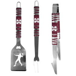 Mississippi State Bulldogs 3 pc Tailgater BBQ Tools