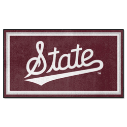 Mississippi State Bulldogs 3ft. x 5ft. Plush Area Rug