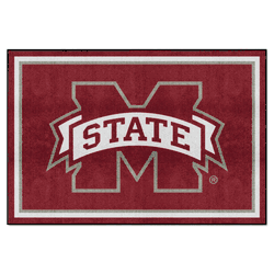 Mississippi State Bulldogs 5ft. x 8 ft. Plush Area Rug