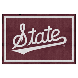 Mississippi State Bulldogs 5ft. x 8 ft. Plush Area Rug
