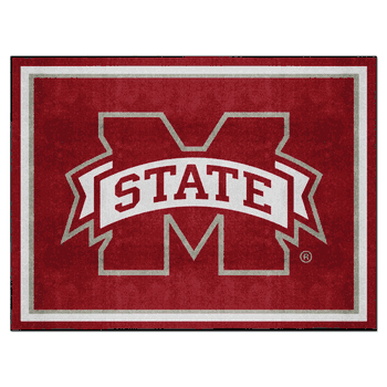 Mississippi State Bulldogs 8ft. x 10 ft. Plush Area Rug