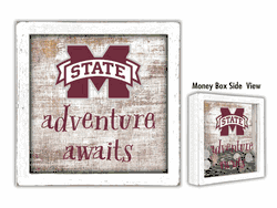 Mississippi State Bulldogs Adventure Awaits Money Box