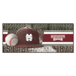 Mississippi State Bulldogs Baseball Runner Rug - 30in. x 72in.