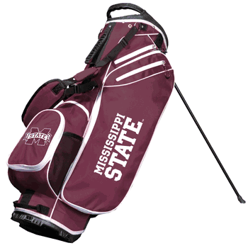 Mississippi State Bulldogs Birdie Golf Stand Bag - Maroon