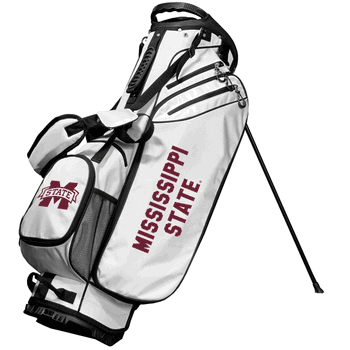 Mississippi State Bulldogs Birdie Golf Stand Bag - White