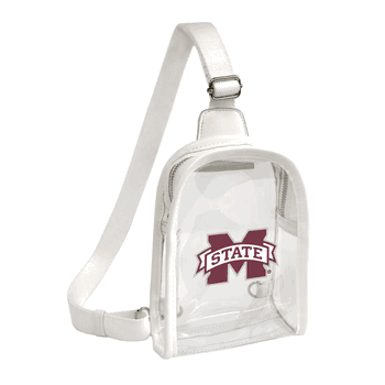 Mississippi State Bulldogs Clear Mini Sling Stadium Bag