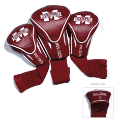 Mississippi State Bulldogs Club 3 Piece Contour Headcover Set