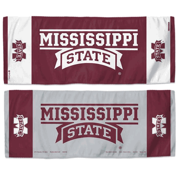 Mississippi State Bulldogs Cooling Towel 12x30