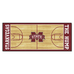 Mississippi State Bulldogs Court Runner Rug - 30in. x 72in.
