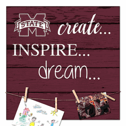 Mississippi State Bulldogs Create, Inspire, Dream Sign