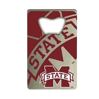 Mississippi State Bulldogs Credit Card Style Bottle Opener - 2 x 3.25