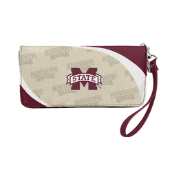 Mississippi State Bulldogs Curve Zip Organizer Wallet