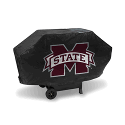 Mississippi State Bulldogs Deluxe Grill Cover (Black)