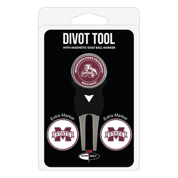Mississippi State Bulldogs Divot Tool Pack - Signature tool w/ 3 markers