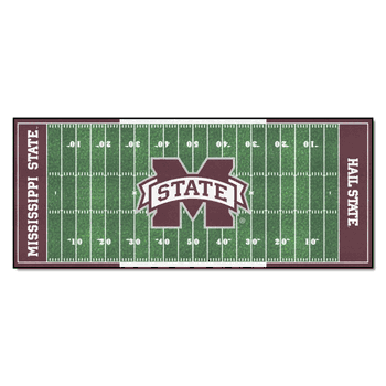 Mississippi State Bulldogs Field Runner Mat - 30in. x 72in.