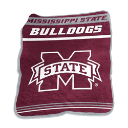 Mississippi State Bulldogs Gameday Raschel Throw
