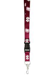 Mississippi State Bulldogs Lanyard Breakaway with Key Ring Style