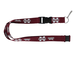 Mississippi State Bulldogs Lanyard Maroon