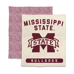 Mississippi State Bulldogs Luxe Prime Dreams Throw