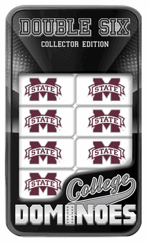 Mississippi State Bulldogs NCAA Dominoes