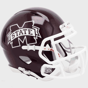 Mississippi State Bulldogs NCAA Mini Speed Football Helmet M State