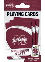 Mississippi State Bulldogs NCAA Playing Cards