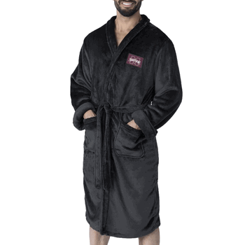Mississippi State Bulldogs NCAA Snipe Black L/XL Robe 26x47 Inches