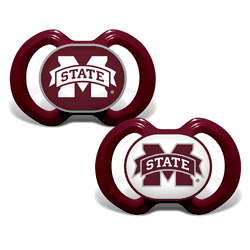 Mississippi State Bulldogs Pacifier 2-Pack