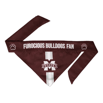 Mississippi State Bulldogs Pet Bandana Xtra Small