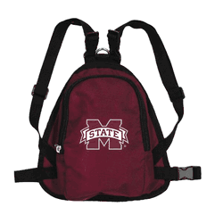 Mississippi State Bulldogs Pet Mini Backpack DRED M
