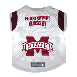 Mississippi State Bulldogs Pet Performance Tee Shirt Small