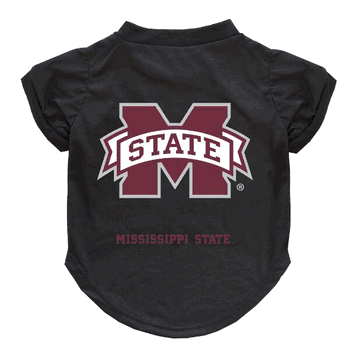 Mississippi State Bulldogs Pet T-Shirt Large