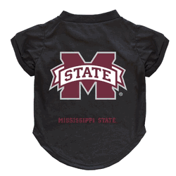 Mississippi State Bulldogs Pet T-Shirt Medium