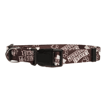 Mississippi State Bulldogs Pet Team Collar Large