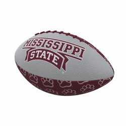 Mississippi State Bulldogs Repeating Mini-Size Rubber Football