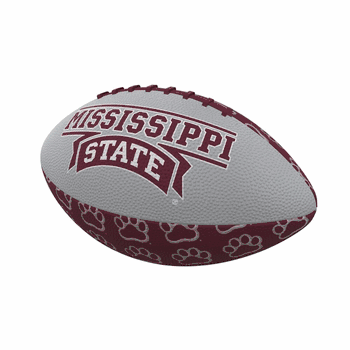 Mississippi State Bulldogs Repeating Mini-Size Rubber Football