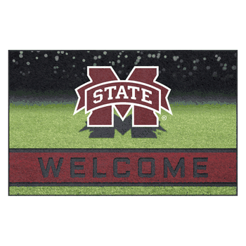 Mississippi State Bulldogs Rubber Door Mat - 18in. x 30in.