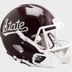 Mississippi State Bulldogs Speed Full Size AUthentic Football Helmet Script