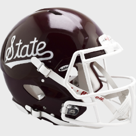 Mississippi State Bulldogs Speed Full Size AUthentic Football Helmet Script