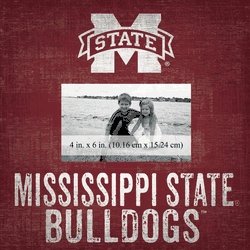Mississippi State Bulldogs Team Name Frame