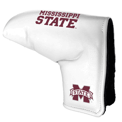 Mississippi State Bulldogs Tour Blade Putter Cover (White)