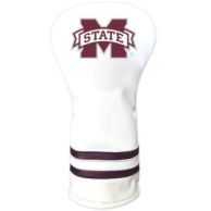 Mississippi State Bulldogs Vintage Driver Headcover (White)