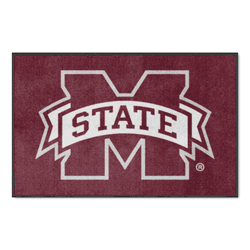 Mississippi State4X6 High-Traffic Mat with Durable Rubber Backing - Landscape Orientation